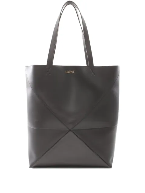 Loewe Pre-Owned 2020s Puzzle Fold leather tote bag