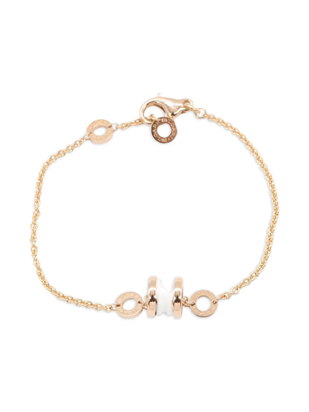 Bvlgari Pre-Owned pulsera B.zero1 en oro rosa de 18kt 2010 | rosado | Image 1