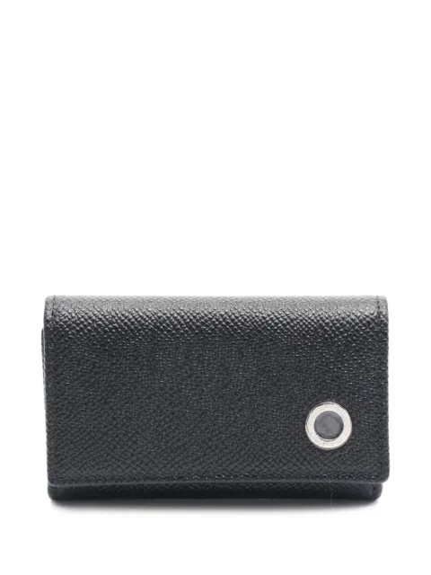 Bvlgari Pre-Owned 2020s textured-leather key case