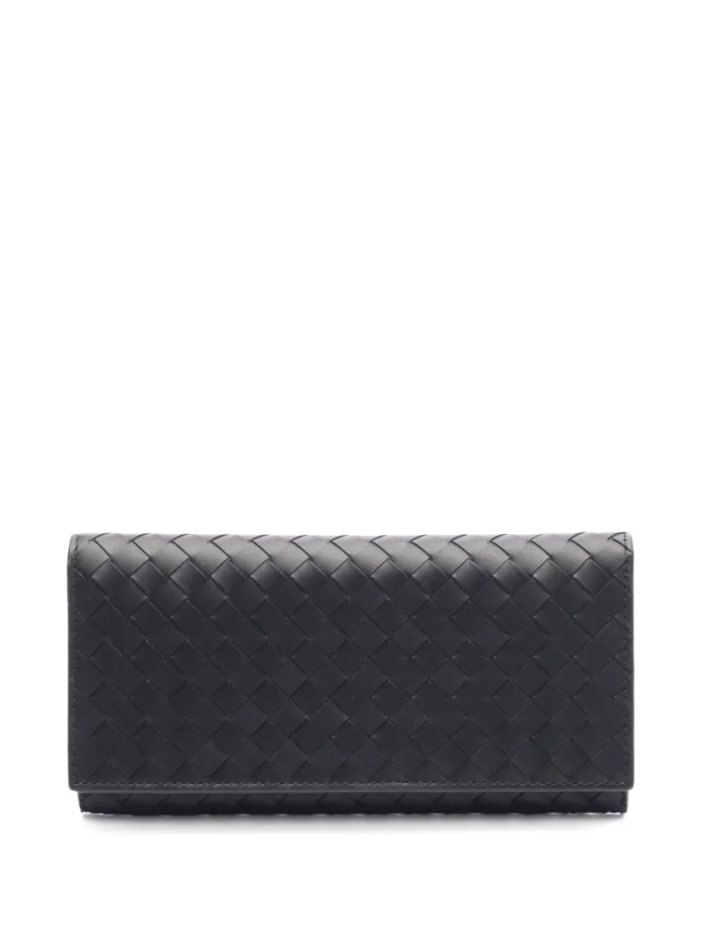 Bottega Veneta Pre-Owned 2020s Intrecciato leather wallet | Black | Image 1