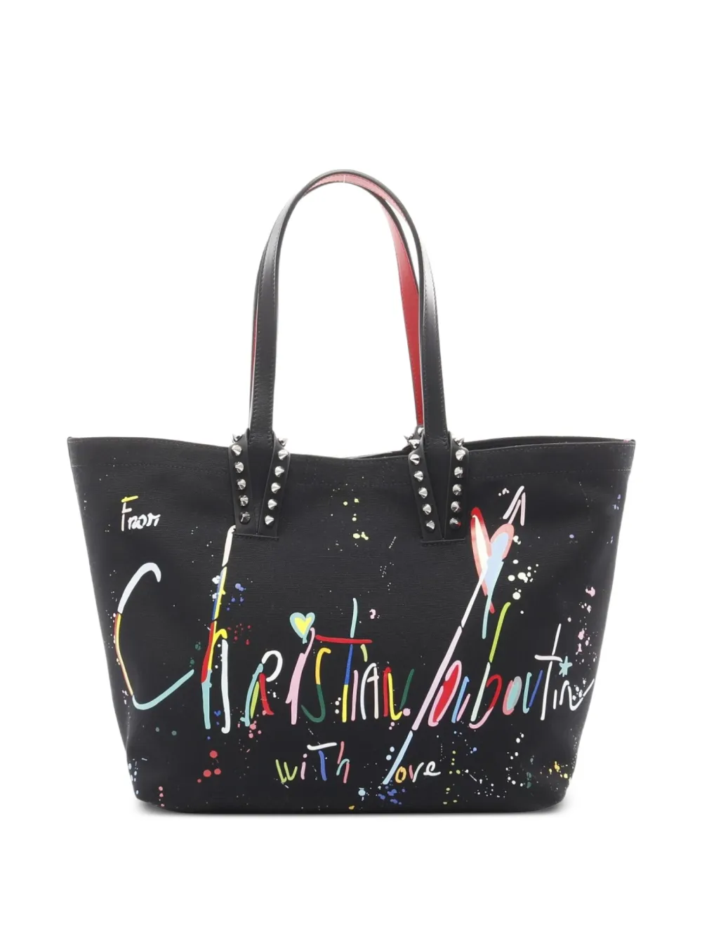 2020s small Cabata spike-embellished beach bag