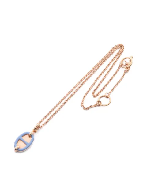 Hermès Pre-Owned قلادة 'شين دانكر مايونيس' صغيرة من عقد 2010