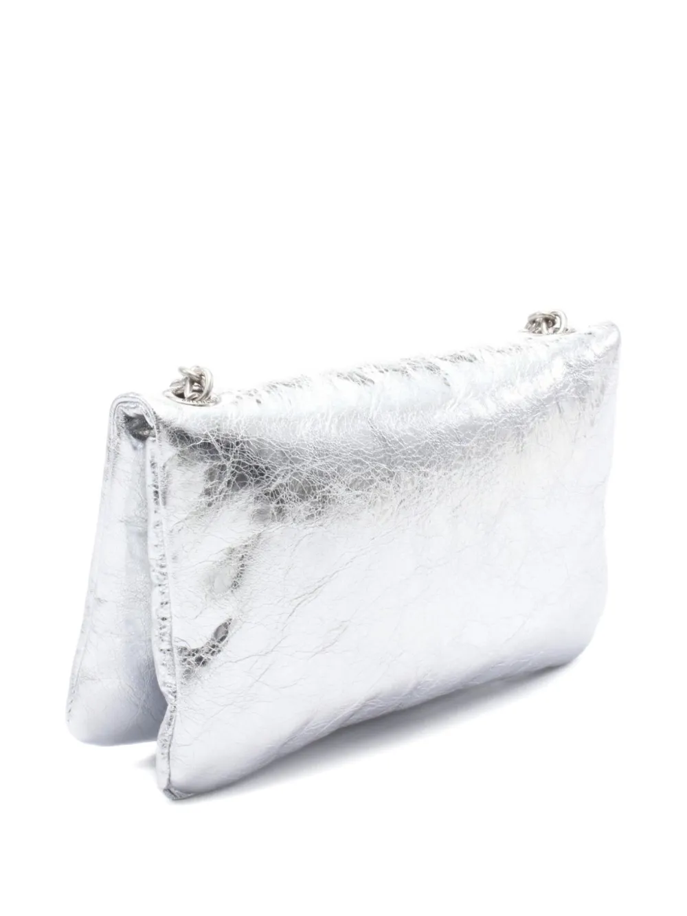 Balenciaga Pre-Owned 2020s mini Monaco Metallized Leather Bag | Image 2