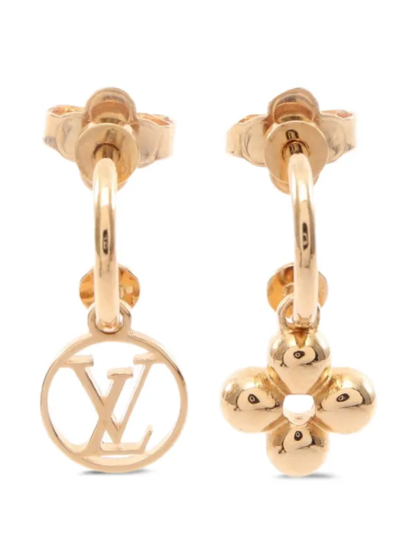 Louis Vuitton Pre-Owned 2010s ドレイユ ブルーミング ピアス 