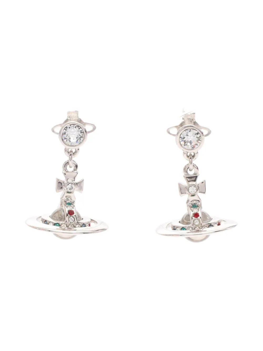 Vivienne Westwood Pre-Owned 2010s Orb earrings | Silver | Image 1