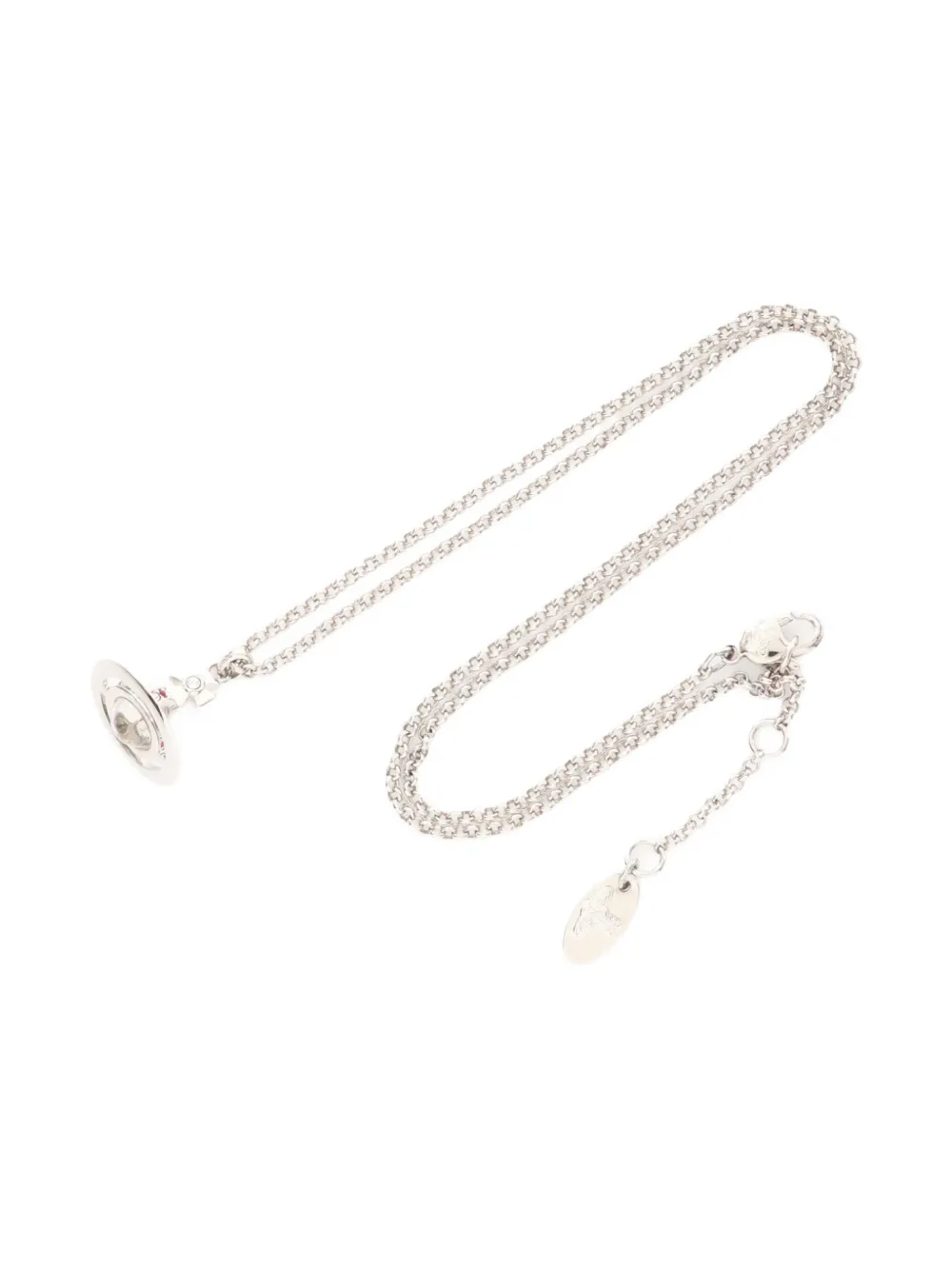 Vivienne Westwood Pre-Owned 2010s Orb rhinestone necklace | Silver | Image 1