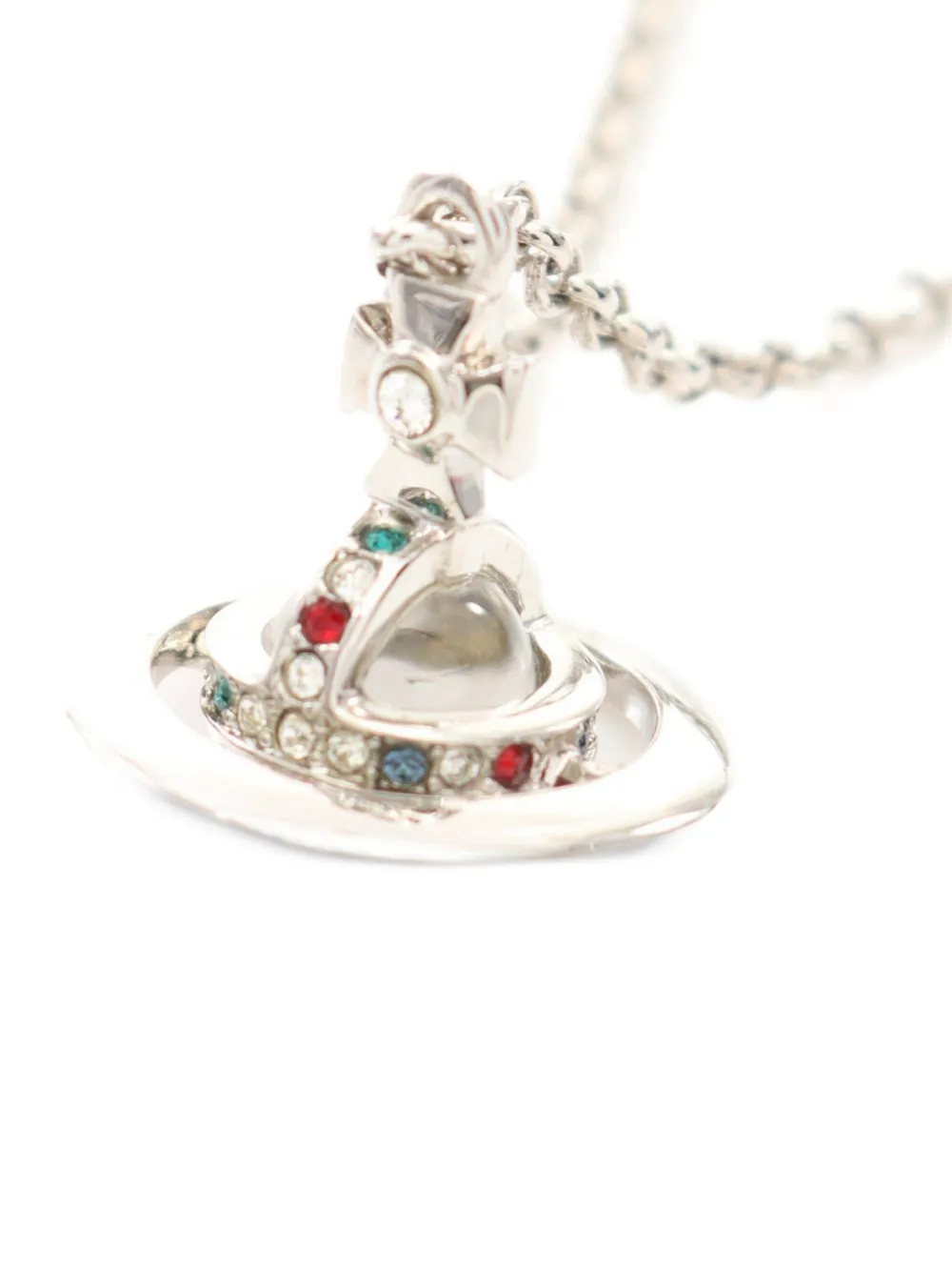 Vivienne Westwood Pre-Owned 2010s Orb rhinestone necklace | Image 2