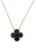 Van Cleef & Arpels Pre-Owned 2010s 18K yellow gold Alhambra necklace