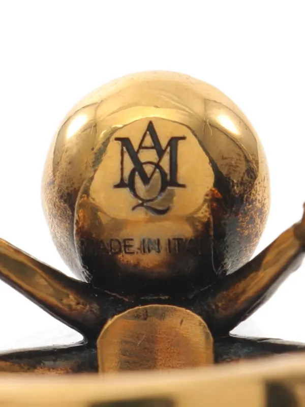 ALEXANDER McQUEEN トゥーフェイス スカルリング レア ALEXANDER McQUEEN トゥーフェイス スカルリング レア
