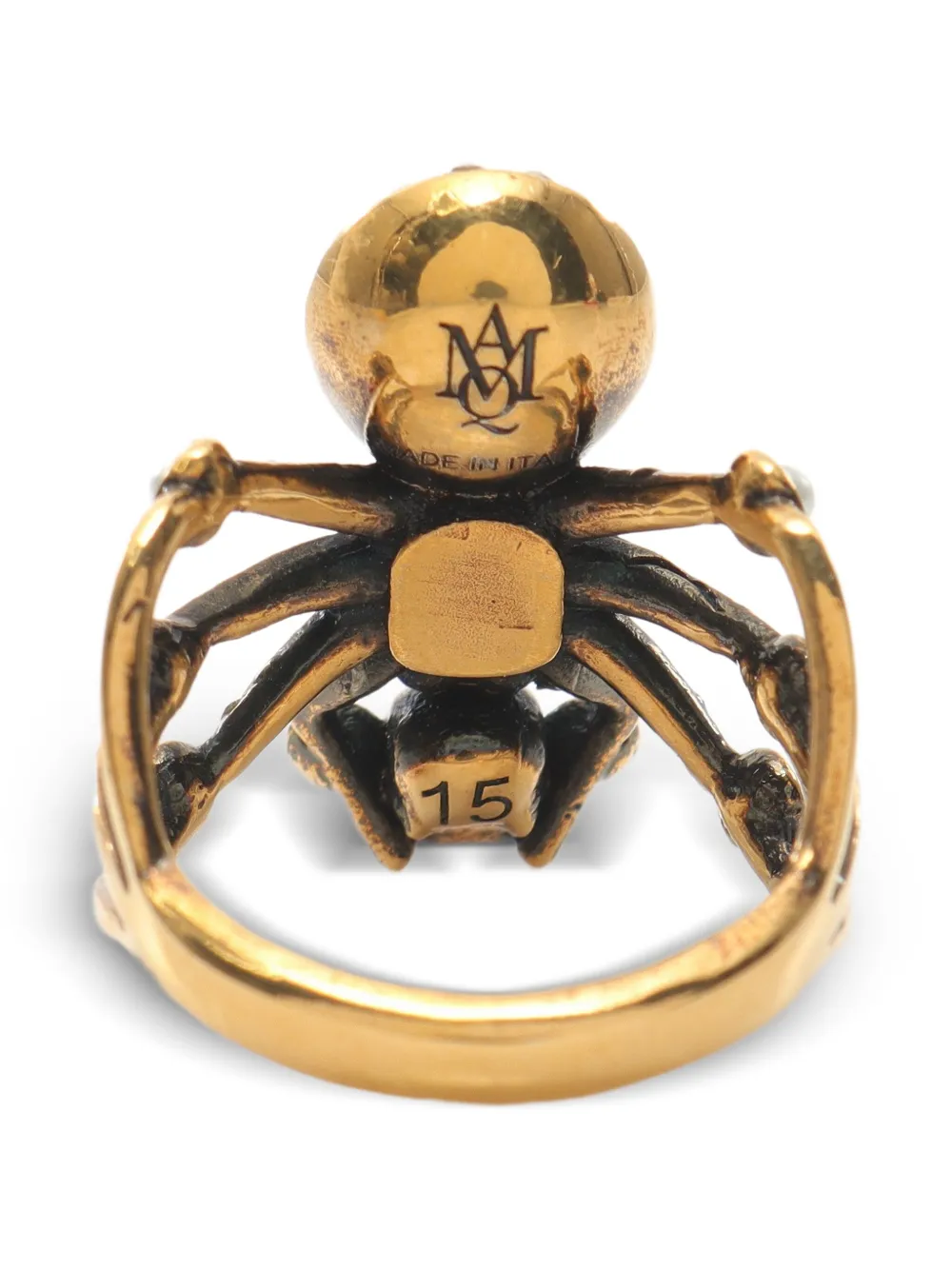 Alexander McQueen Pre-Owned 2010s spider skull ring | Image 2