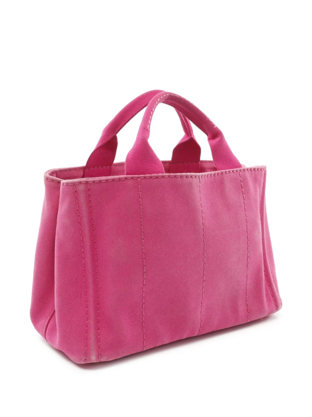 Pre-owned Prada 2000s Canapa Two-way Handbag