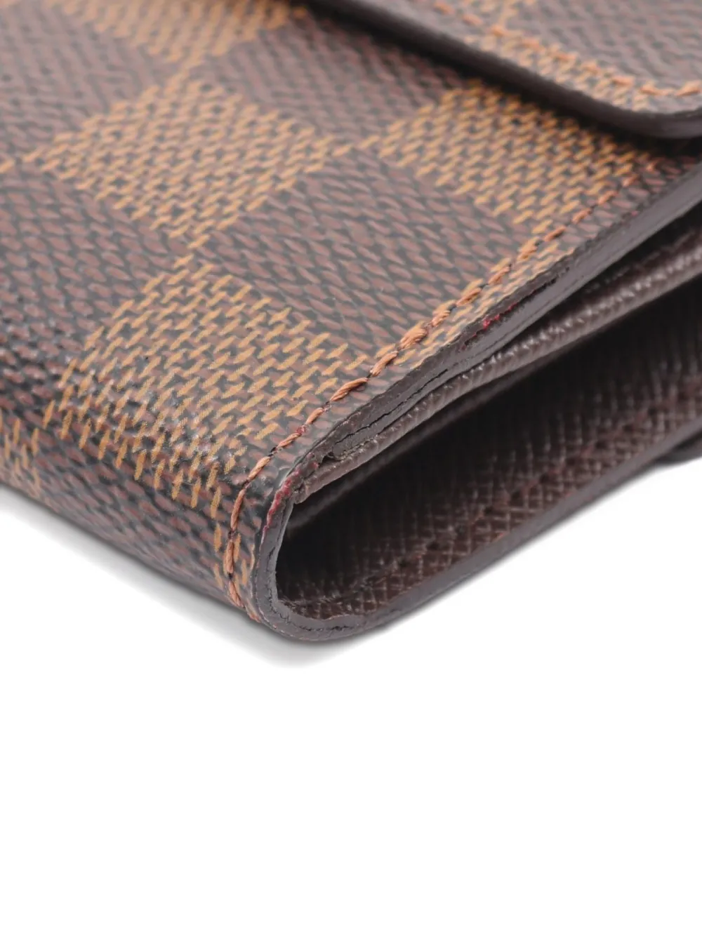 Pre-owned Louis Vuitton 2008 Elise Wallet In Brown