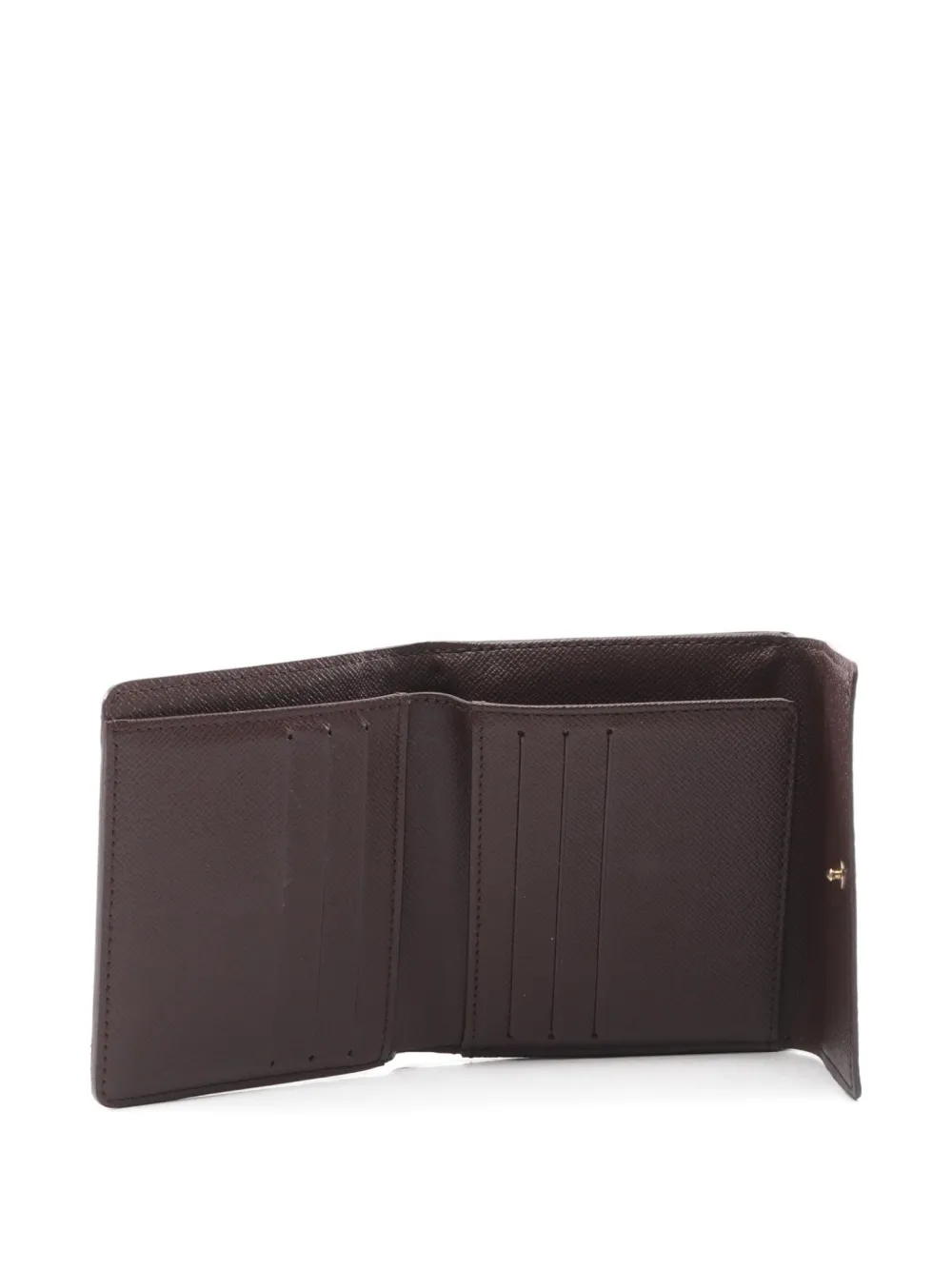 Pre-owned Louis Vuitton 2008 Elise Wallet In Brown