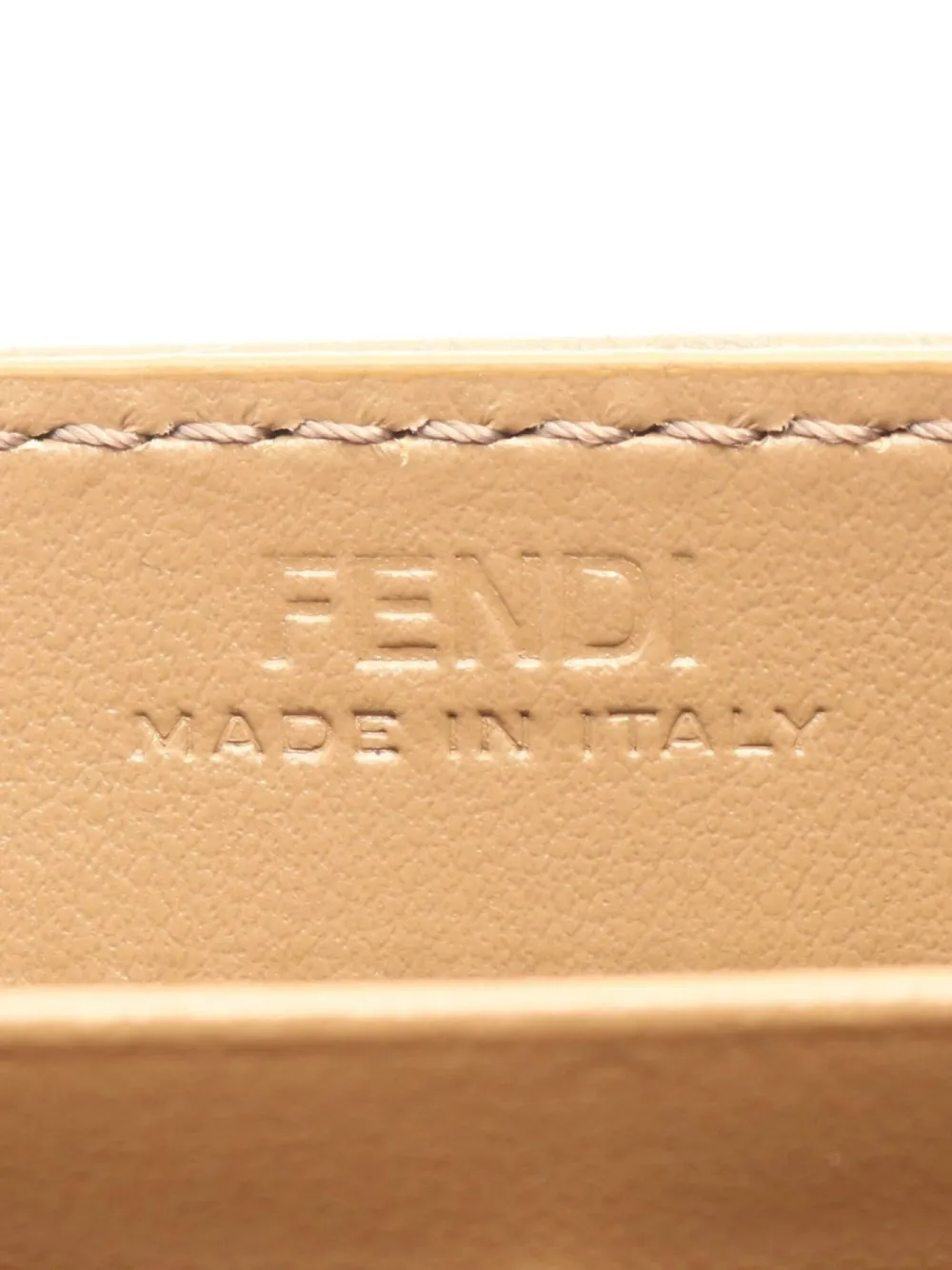 Pre-owned Fendi 2020s Zucca Shoulder Bag In Brown