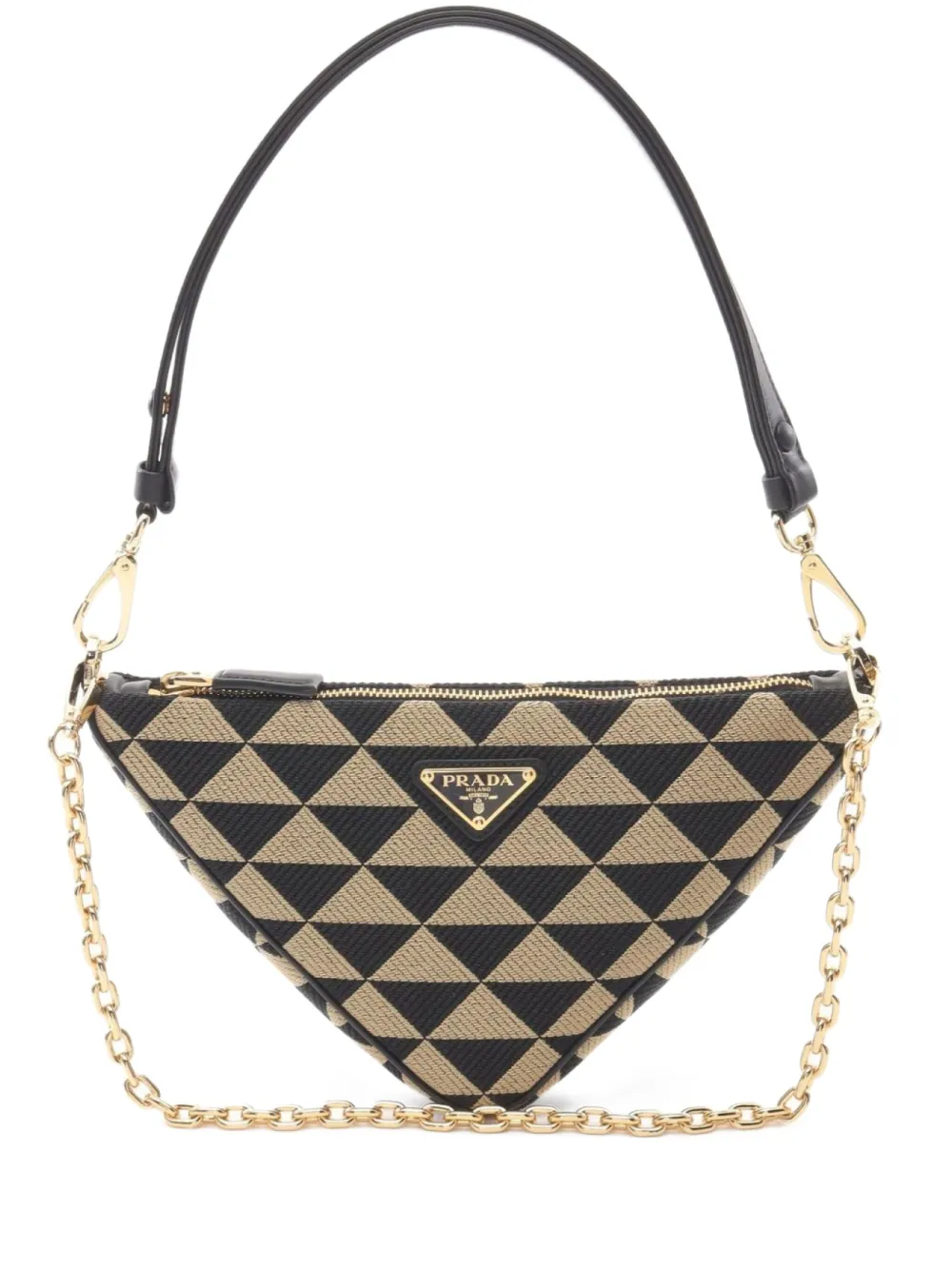 Prada Pre-Owned 2020s シンボル ハンドバッグ - ニュートラル Prada Pre-Owned 2020s シンボル ハンドバッグ - ニュートラル