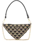 Prada Pre-Owned 2020s Symbole logo-plaque tote bag - Neutrals
