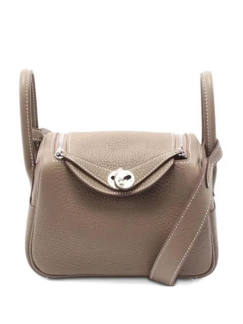 Hermès Pre-Owned شنطة كتف 'ليندي' صغيرة 2024