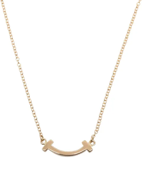 Tiffany & Co. Pre-Owned 18K rose gold Smile necklace