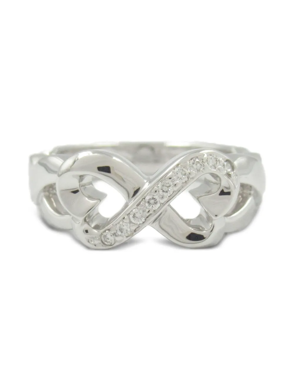 Tiffany & Co. Pre-Owned 2010s 18K white gold diamond ring | Silver | Image 1