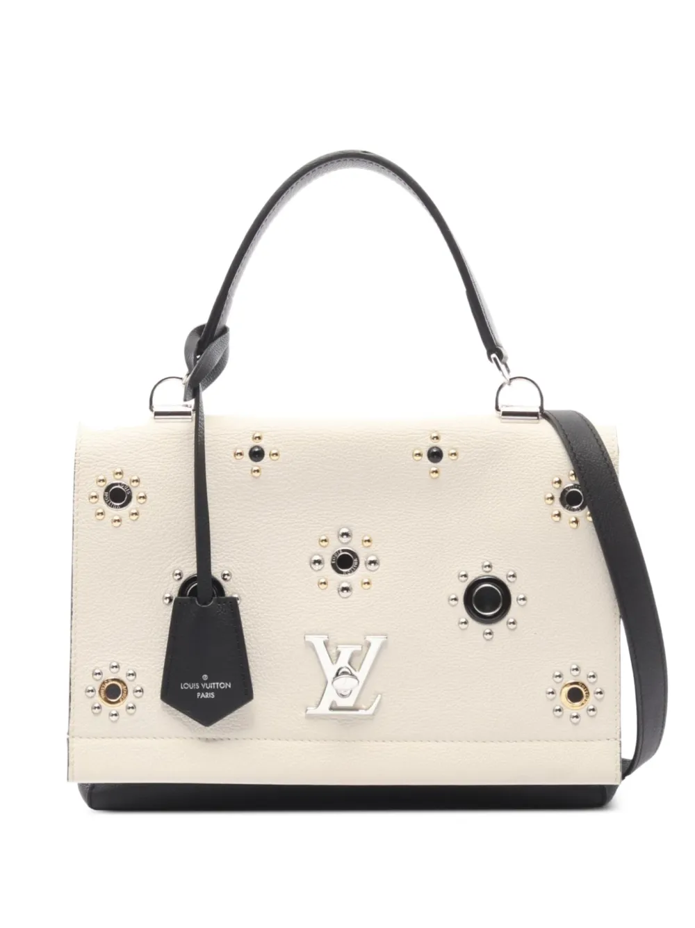 Louis Vuitton Pre-Owned 2017 Lockme Rock Flower handbag | Black | Image 1