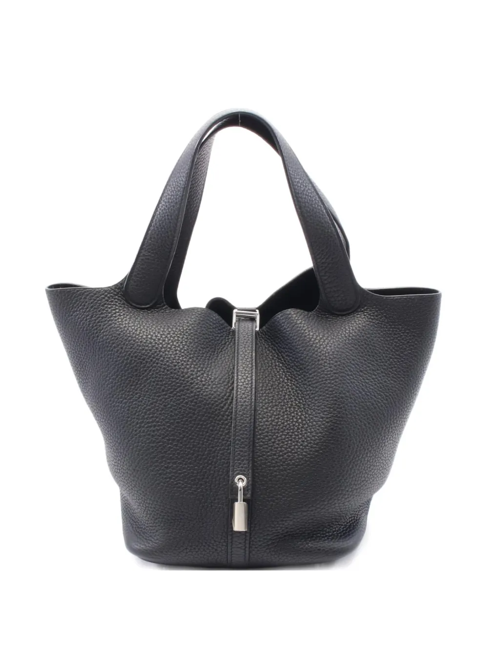 Hermès Pre-Owned 2018 Picotane Lock MM handbag | Black | Image 1