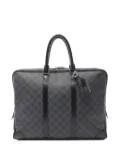 Louis Vuitton Pre-Owned 2010 monogram-pattern briefcase - Black