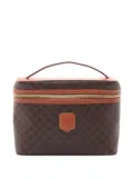Céline Pre-Owned 2000s Macadam vanity bag - Brown