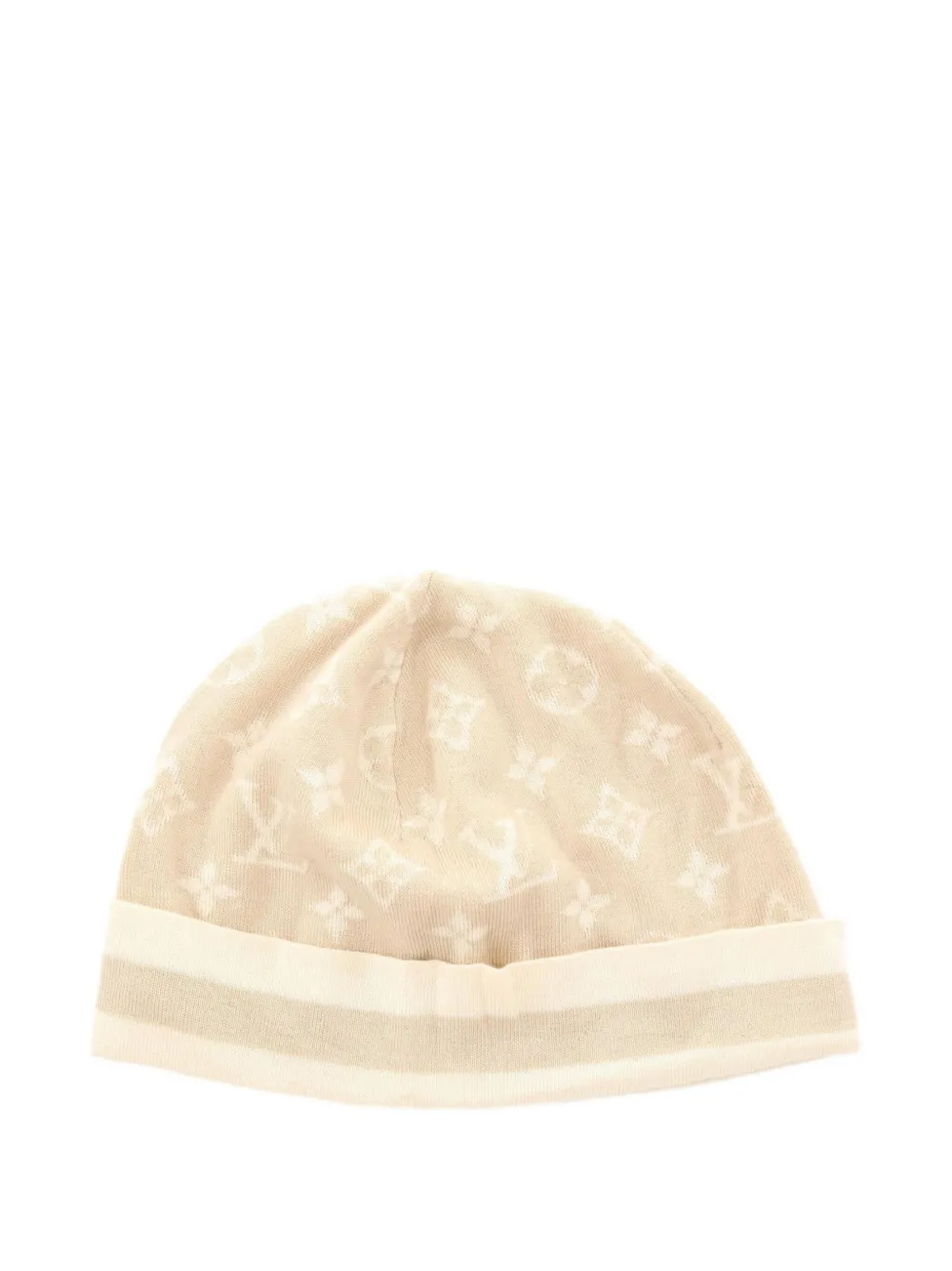2000s monogram beanie
