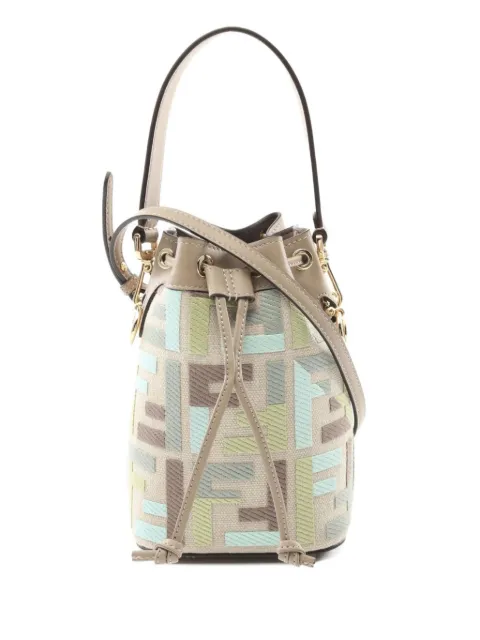 Fendi Pre-Owned 2020s mini Mon Tresor bucket bag