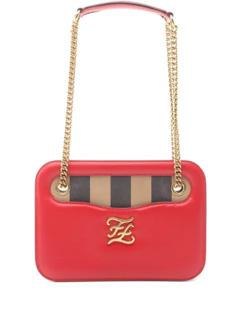 Fendi Pre-Owned 2010s Karligraphy shoulder bag