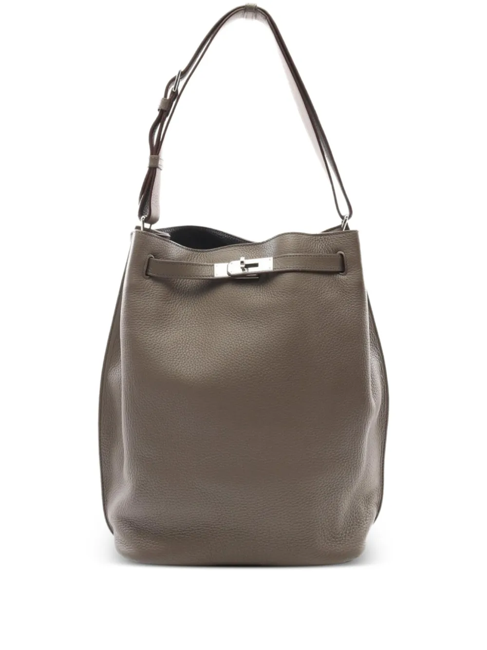 Hermès Pre-Owned 2011 So Kelly 26 leather bucket bag - グレー Hermès Pre-Owned 2011 So Kelly 26 leather bucket bag - グレー