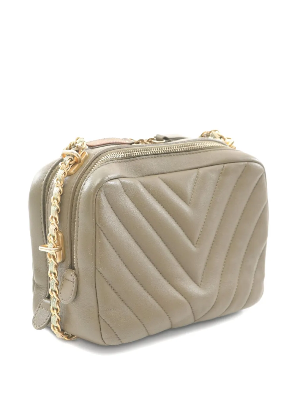 CHANEL Pre-Owned 2018 Chevron V-stitch shoulder bag | Pre-Owned | Image 2