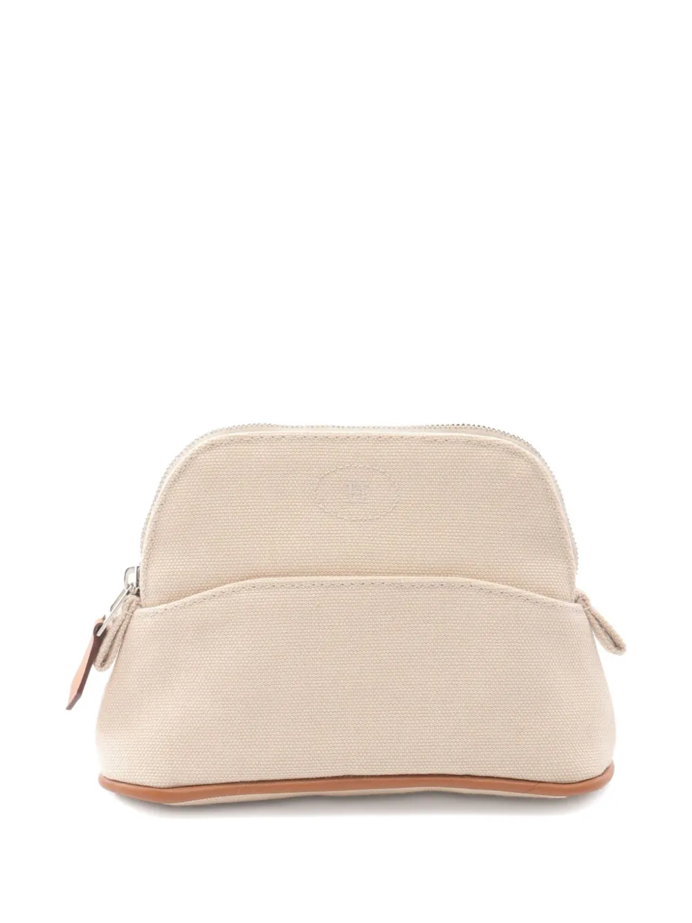 Hermès Pre-Owned 2020s mini Bolide make up bag | Neutrals | Image 1