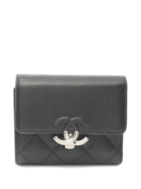 CHANEL Pre-Owned 2019 diamond-quilted wallet