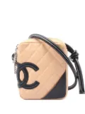 CHANEL Pre-Owned 2003-2004 Cambon shoulder bag - Neutrals