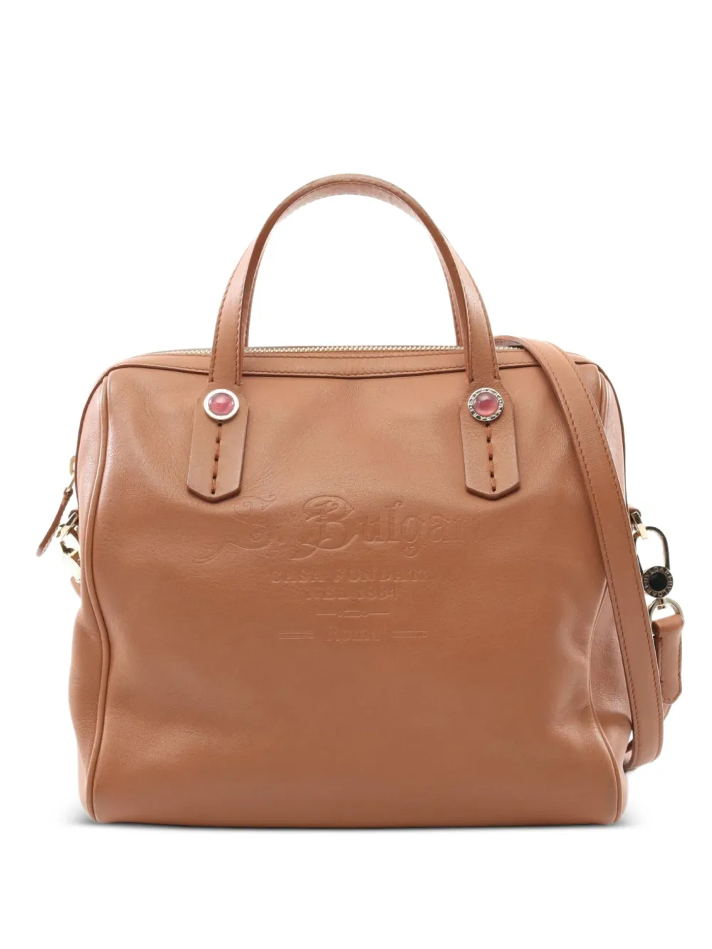 Bvlgari Pre-Owned 2010s Collezione handbag | Brown | Image 1