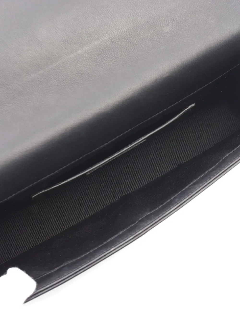 Pre-owned Saint Laurent 2010s Kate Clutch Bag In Black