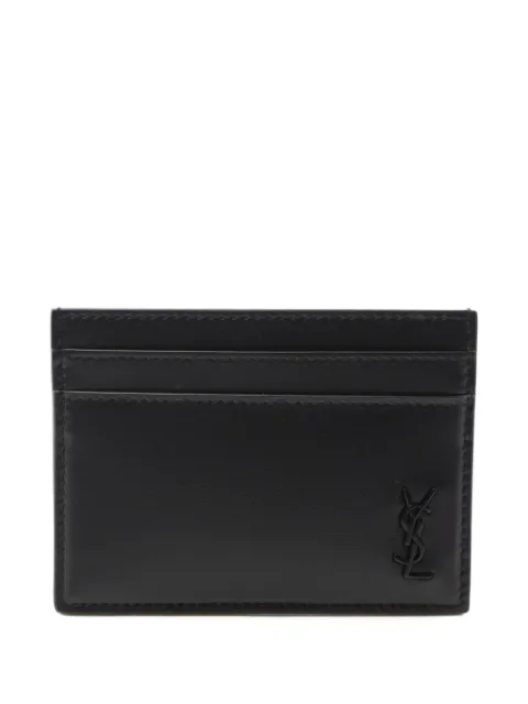 Saint Laurent Pre-Owned 2020s leather logo card case