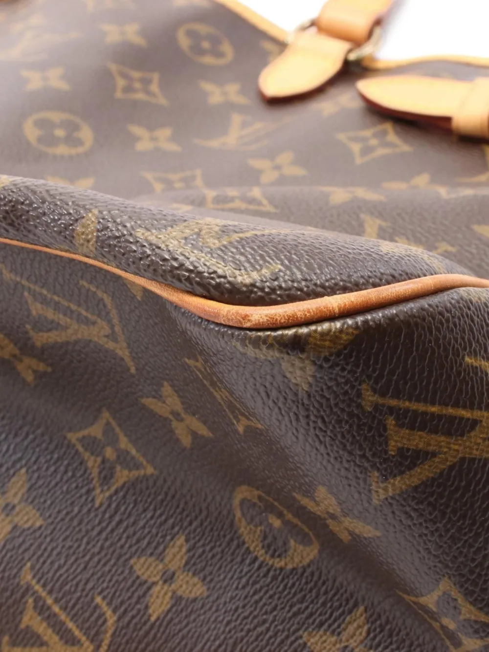 Pre-owned Louis Vuitton 2006 Batignolles Tote Bag In Brown