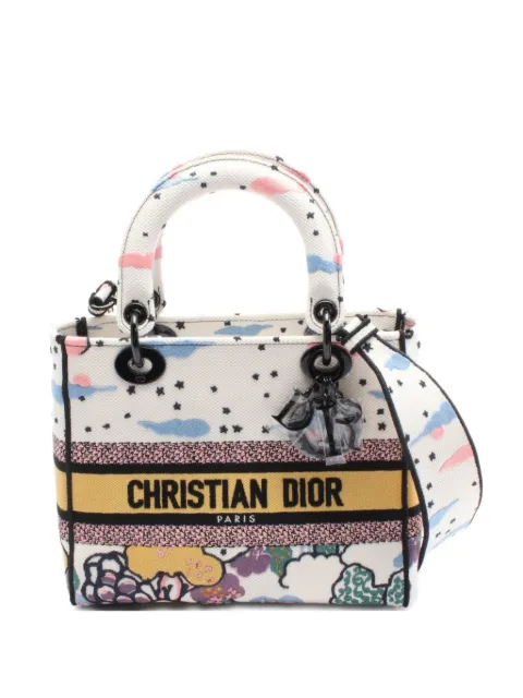 Christian Dior Pre-Owned 2010s medium Lady D-Lite tote bag