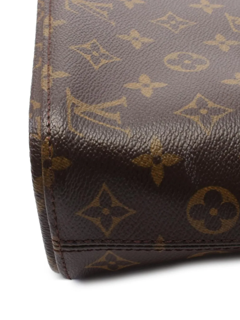Pre-owned Louis Vuitton 2002 Vavin Pm Monogram Handbag In Brown