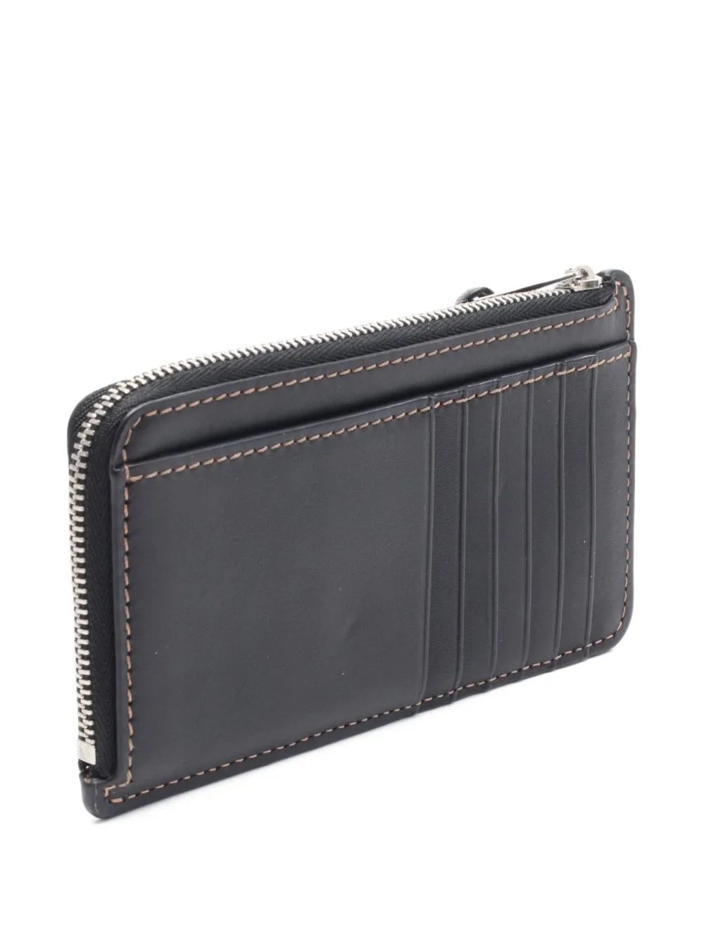 Loewe Pre-Owned 2010s Puzzle zip-around leather card holder | Black | Image 1