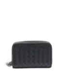 Bottega Veneta Pre-Owned 2020s Intrecciato leather coin purse - Black
