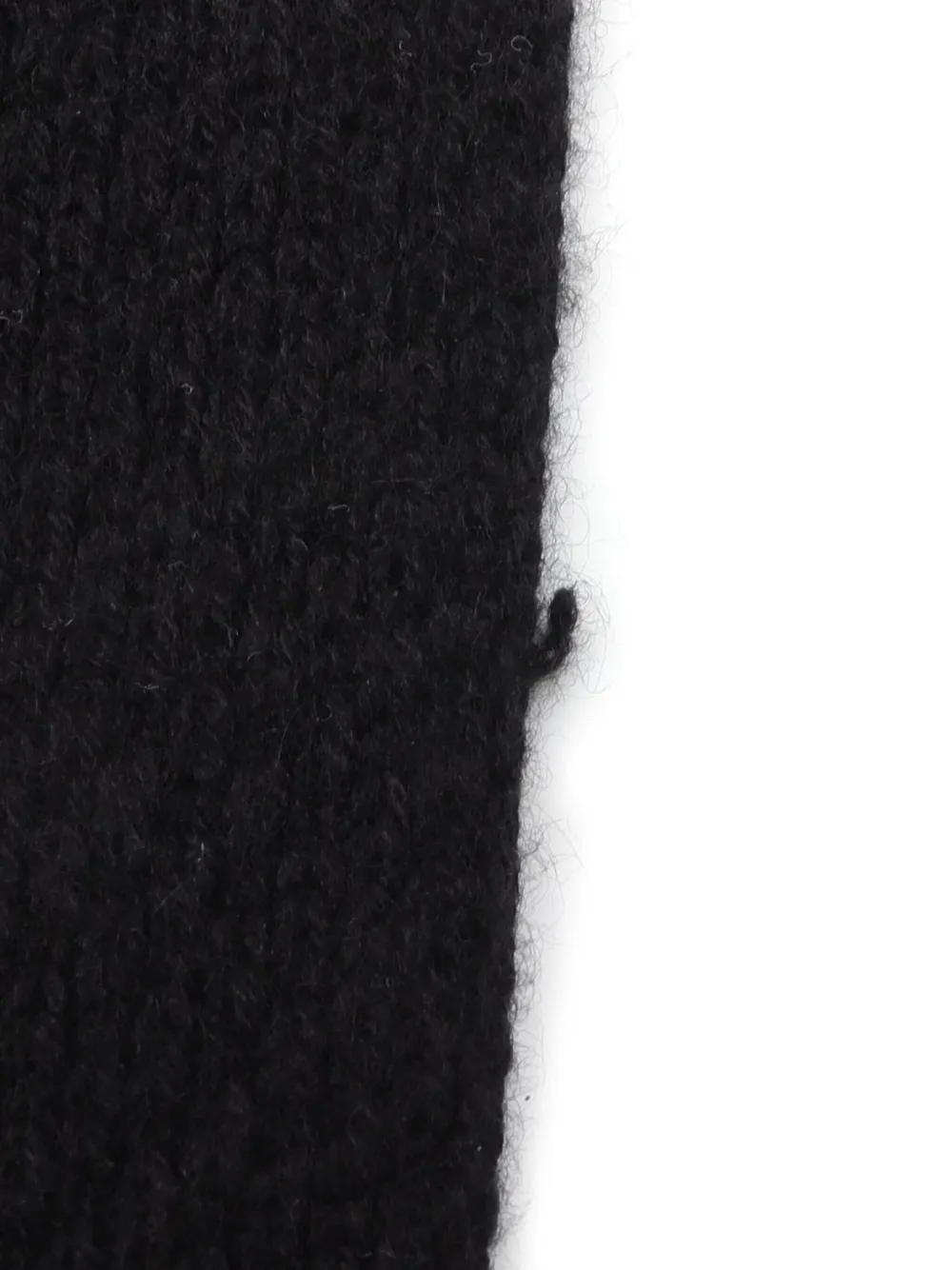 Pre-owned Chanel 1986-1988 Cc Knitted Scarf