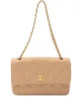 CHANEL Pre-Owned 2003-2004 Flap handbag - BEIGE