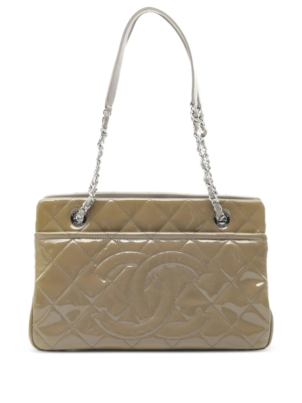 CHANEL Pre-Owned 2012 マトラッセ レザーショルダーバッグ - ニュートラル CHANEL Pre-Owned 2012 マトラッセ レザーショルダーバッグ - ニュートラル