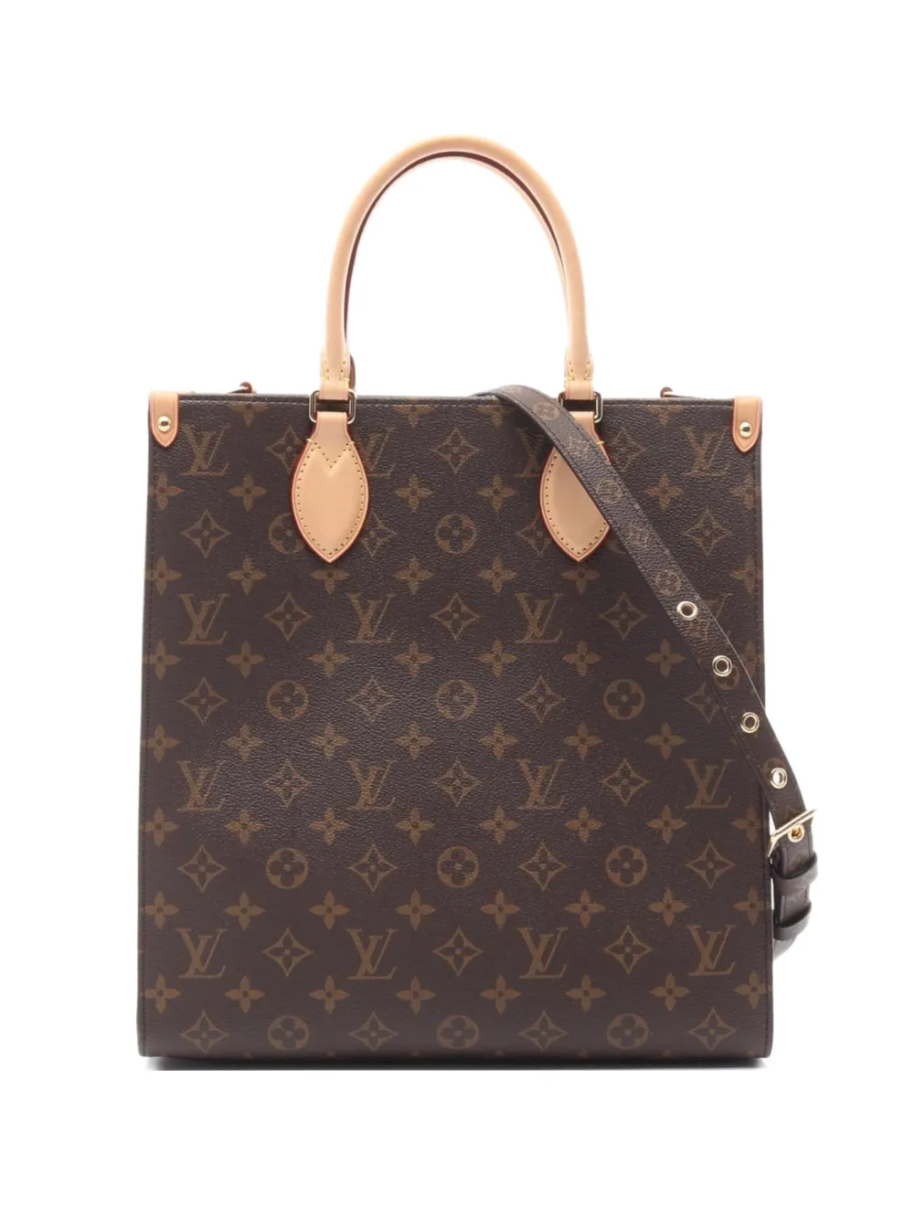 Louis Vuitton Pre-Owned 2021 Sac Plat two-way handbag | Brown | Image 1