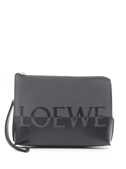 Loewe Pre-Owned 2010s Signature L-Zip clutch bag