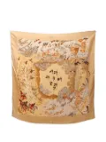 Hermès Pre-Owned 2000s Carres 90 silk scarf - Neutrals