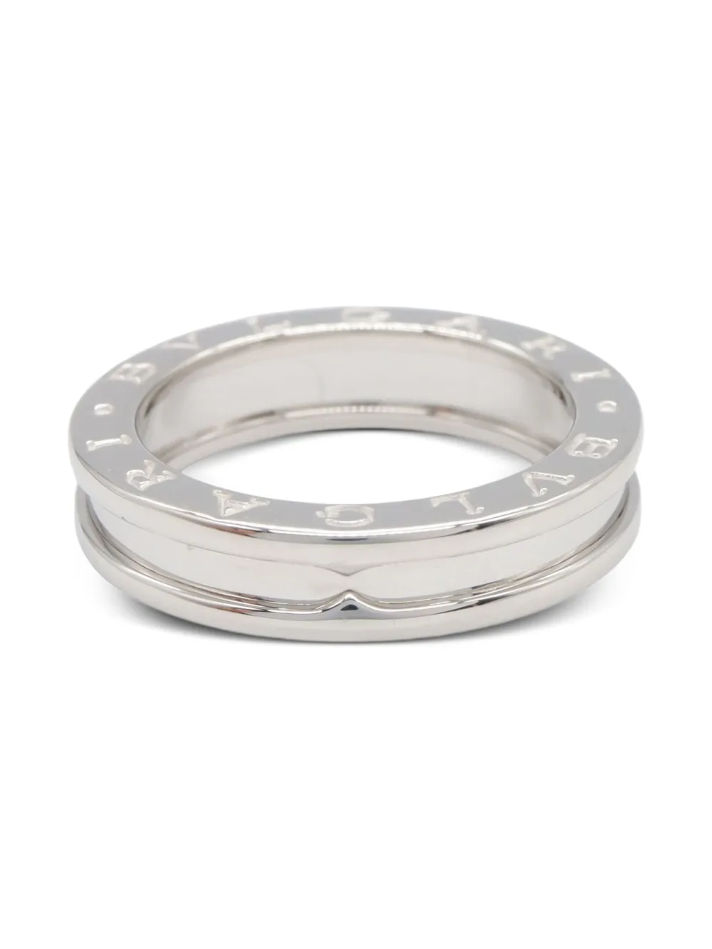 Bvlgari Pre-Owned anillo B.Zero1 en oro blanco de 18kt 2010 | plateado | Image 1